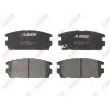 C20506ABE ABE Комплект тормозных колодок, дисковый тормоз