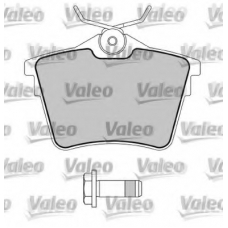 597520 VALEO Комплект тормозных колодок, дисковый тормоз