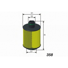 L061 MISFAT Масляный фильтр