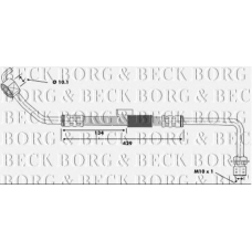BBH6179 BORG & BECK Тормозной шланг