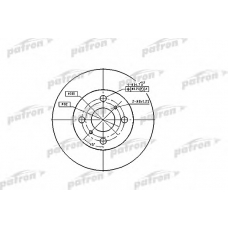 PBD1423 PATRON Тормозной диск