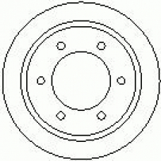 6560 10 KAWE Тормозной диск