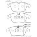 KD7575 ASIMCO Комплект тормозных колодок, дисковый тормоз