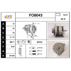 FO8043 SNRA Генератор