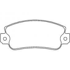 21131 150  0 4 T4078 TEXTAR Колодки тормозные