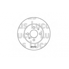 DF1727 TRW Тормозной диск