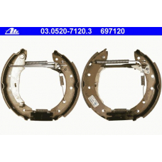 03.0520-7120.3 ATE Комплект тормозных колодок