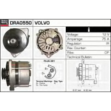 DRA0550 DELCO REMY Генератор