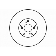MDC1701 MINTEX Тормозной диск