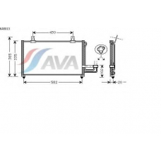 KA5013 AVA Конденсатор, кондиционер