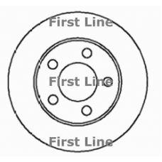 FBD1226 FIRST LINE Тормозной диск