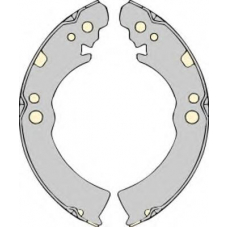 M657 MGA Комплект тормозных колодок