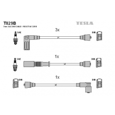 T829B TESLA Комплект проводов зажигания