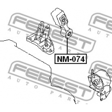 NM-074 FEBEST Подвеска, двигатель