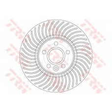 DF6185S TRW Тормозной диск