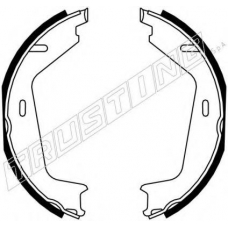 127.275 TRUSTING Комплект тормозных колодок, стояночная тормозная с