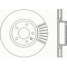 BDR1417.20 OPEN PARTS Тормозной диск