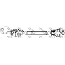 250446 GSP Приводной вал