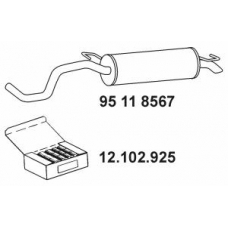 95 11 8567 EBERSPACHER Глушитель выхлопных газов конечный