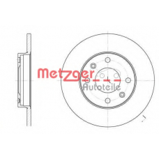 6130.00 METZGER Тормозной диск