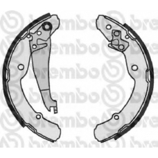 S 85 516 BREMBO Комплект тормозных колодок