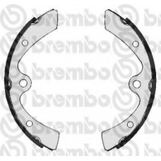 S 79 504 BREMBO Комплект тормозных колодок