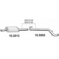 10.2013 ASSO Предглушитель выхлопных газов