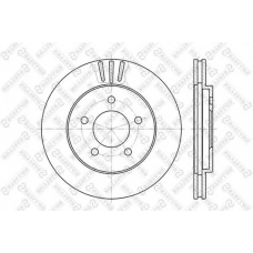 6020-9301V-SX STELLOX Тормозной диск