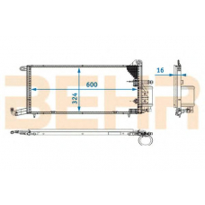 25043 BEHR Condenser