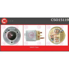 CSO15119 CASCO Тяговое реле, стартер