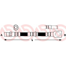 T 59 022 BREMBO Тормозной шланг