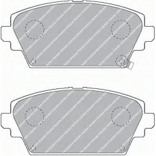 FQT1439 FERODO Комплект тормозных колодок, дисковый тормоз