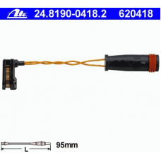 24.8190-0418.2 ATE Сигнализатор, износ тормозных колодок