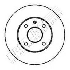 FBD172 FIRST LINE Тормозной диск