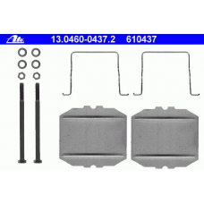 13.0460-0437.2 ATE Комплектующие, колодки дискового тормоза