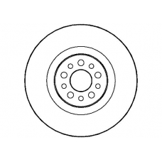 NBD1300 NATIONAL Тормозной диск