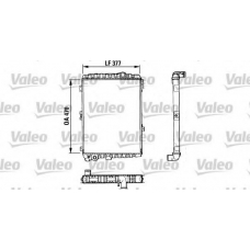 883864 VALEO Радиатор, охлаждение двигателя