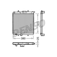 DRM21020 NPS Радиатор, охлаждение двигателя