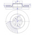 142.1043 CAR Тормозной диск