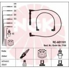 7709 NGK Комплект проводов зажигания