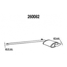 394326008200 MAGNETI MARELLI Выпускной трубопровод
