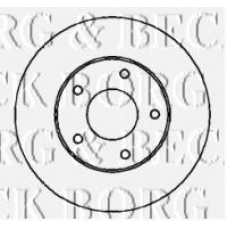 BBD4327 BORG & BECK Тормозной диск