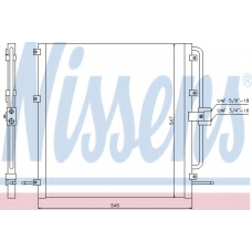 94257 NISSENS Конденсатор, кондиционер