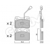 822-015-4 CIFAM Комплект тормозных колодок, дисковый тормоз