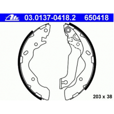 03.0137-0418.2 ATE Комплект тормозных колодок