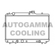 102323 AUTOGAMMA Радиатор, охлаждение двигателя