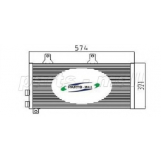 PXNCX-001X Parts mall Конденсатор, кондиционер