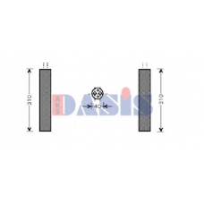 800011N AKS DASIS Осушитель, кондиционер