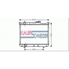 2200211 KUHLER SCHNEIDER Радиатор, охлаждение двигател