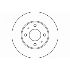 MDC1570 MINTEX Тормозной диск